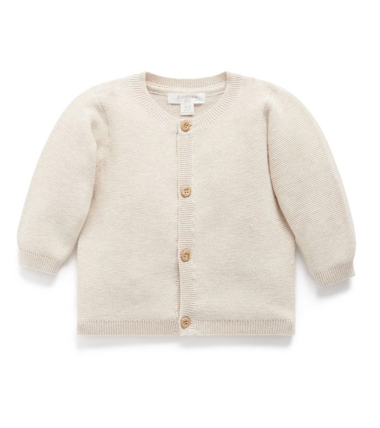 PUREBABY - TEXTURED CARDIGAN