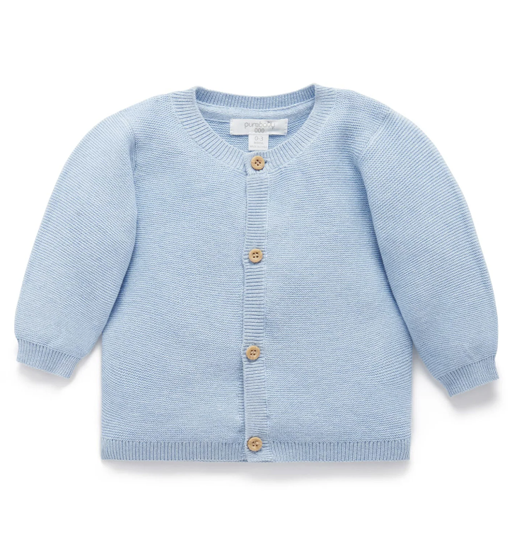PUREBABY - TEXTURED CARDIGAN