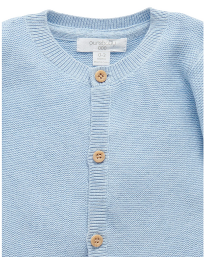 PUREBABY - TEXTURED CARDIGAN