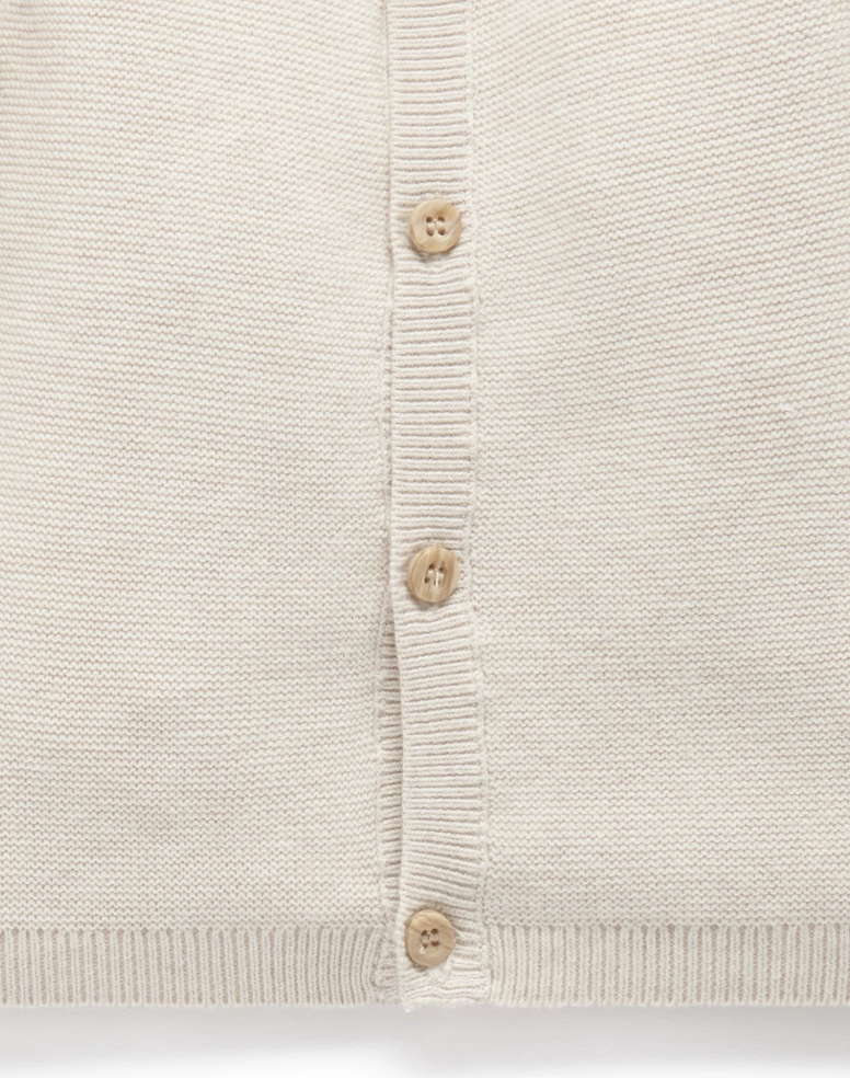 PUREBABY - TEXTURED CARDIGAN