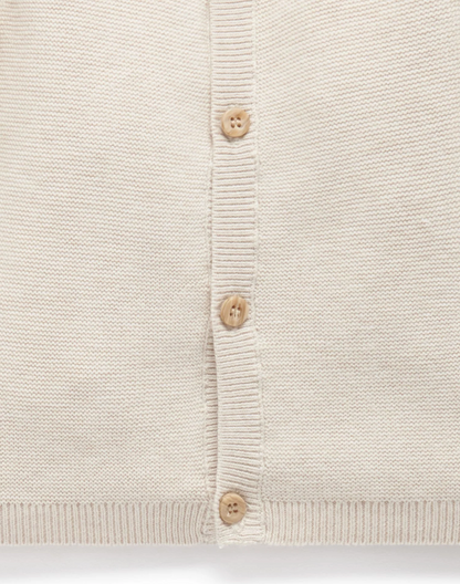 PUREBABY - TEXTURED CARDIGAN
