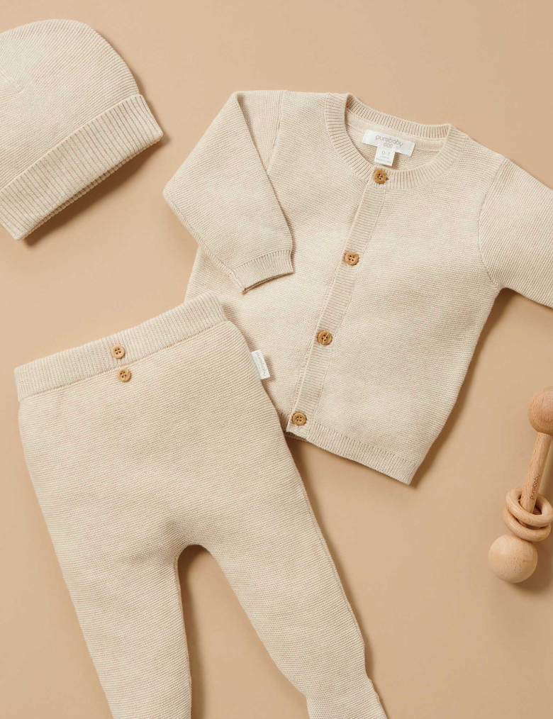 PUREBABY - TEXTURED LEGGINGS