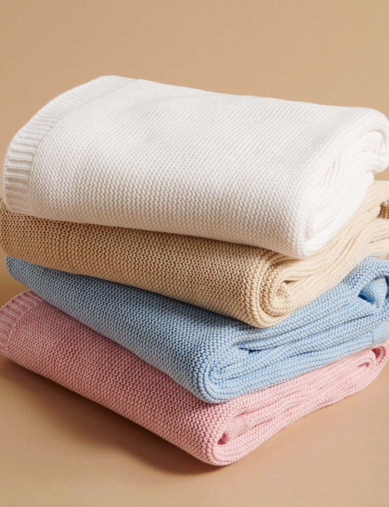 PUREBABY - TEXTURED BLANKET