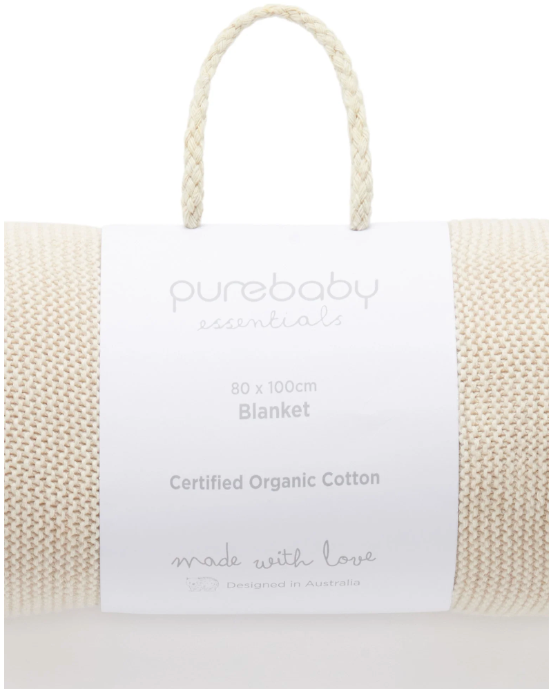 PUREBABY - TEXTURED BLANKET
