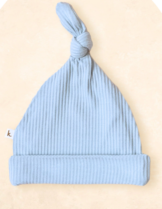 KIIN - BAMBOO STRETCH BEANIE - PASTEL SKY