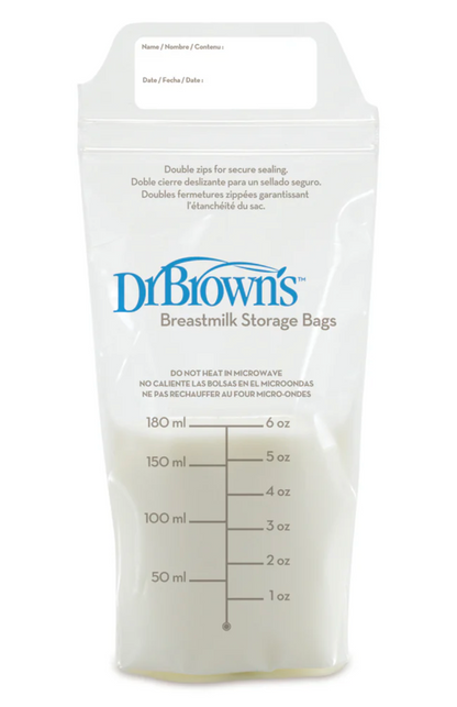 DR BROWN BREASTMILK STORAGE BAG- 25