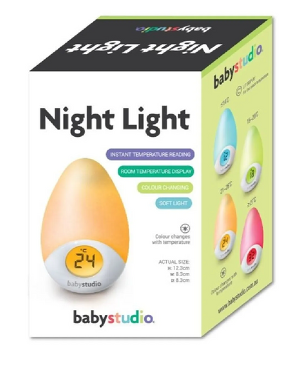 BABY STUDIO - NIGHT LIGHT & ROOM TEMPERATURE READING