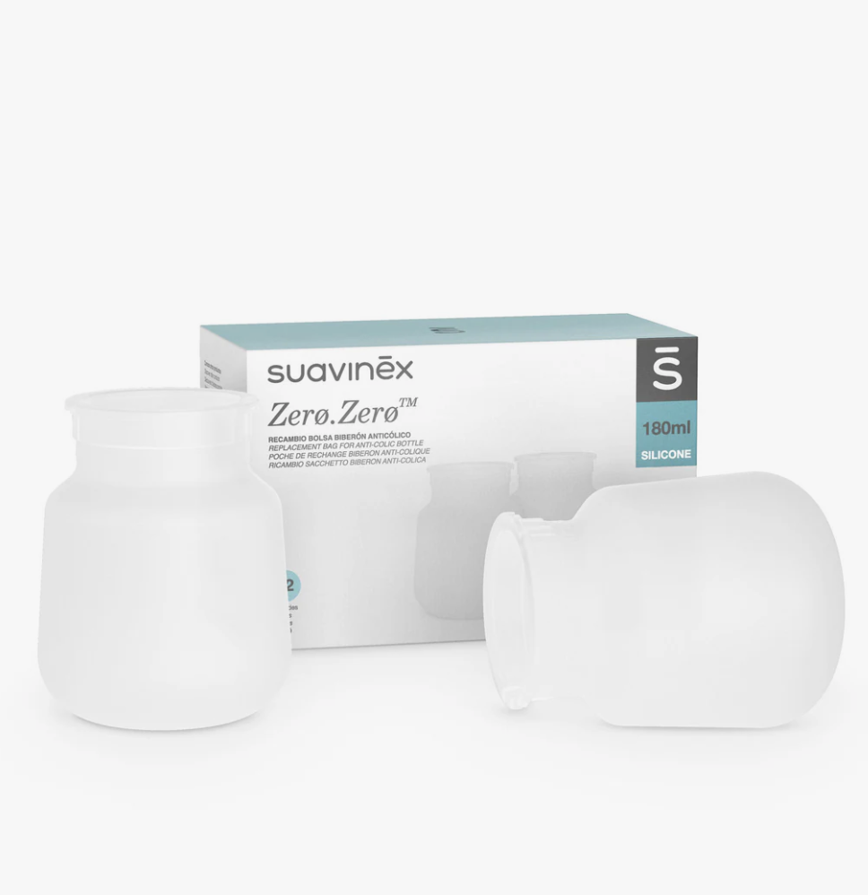 SUAVINEX ZERO ZERO ANTI-COLIC BAG REPLACEMENTS 180ML