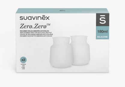 SUAVINEX ZERO ZERO ANTI-COLIC BAG REPLACEMENTS 180ML