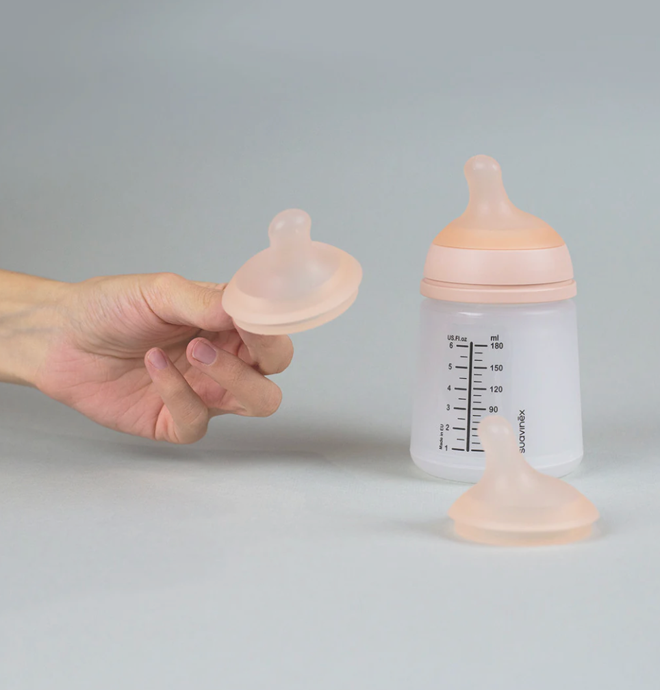 SUAVINEX ZERO ZERO ADAPTABLE FLOW NEWBORN TEAT 2 PAX