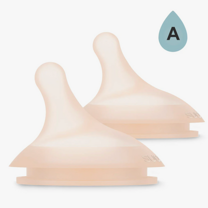 SUAVINEX ZERO ZERO ADAPTABLE FLOW NEWBORN TEAT 2 PAX