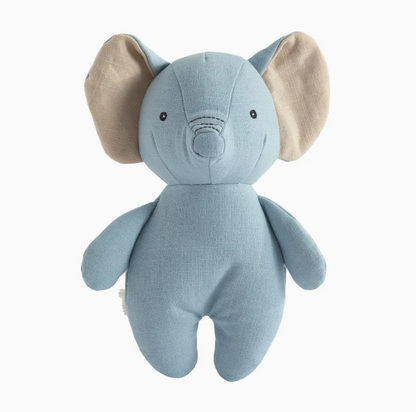 LIVING TEXTILES - LINEN ANIMAL - EDDIE THE ELEPHANT - LARGE