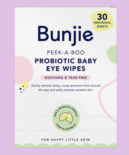 BUNJIE - PROBIOTIC BABY EYE WIPES