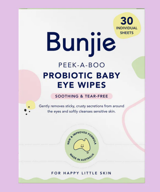 BUNJIE - PROBIOTIC BABY EYE WIPES