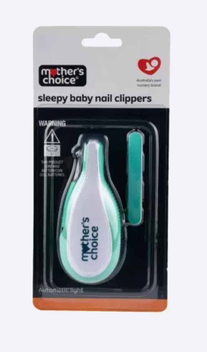 MOTHERS CHOICE - SLEEPY BABY NAIL CLIPPERS