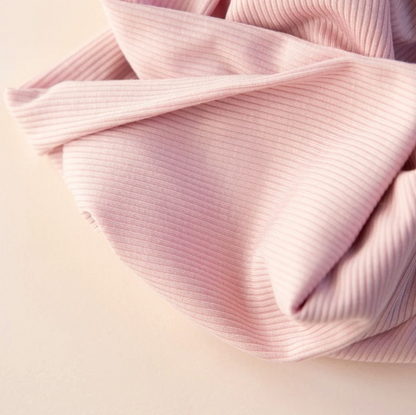 ALL4ELLA - RIBBED JERSEY SWADLE 2PK - PINK & GREY