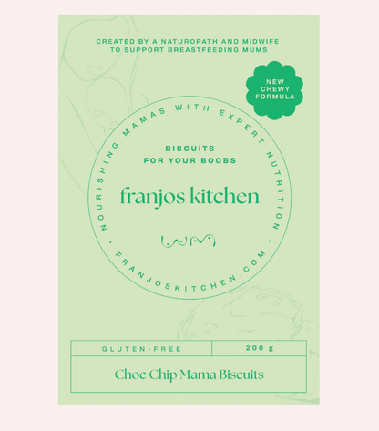 FRANJOS KITCHEN | CHOC CHIP MAMA BISCUITS GF