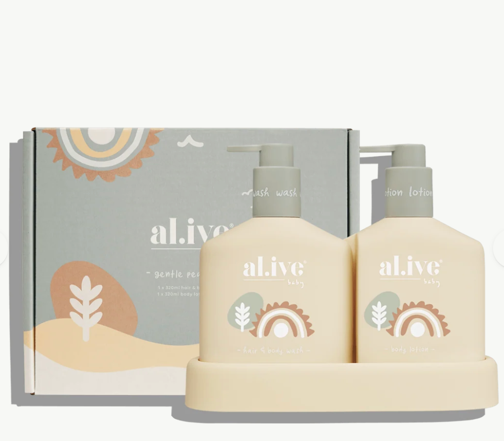 AL.IVE | BABY DUO GENTLE PEAR | BABY HAIR, BODY WASH AND LOTION