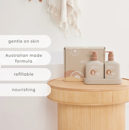 AL.IVE | BABY DUO OATMEAL | BABY HAIR & BODY WASH & LOTION