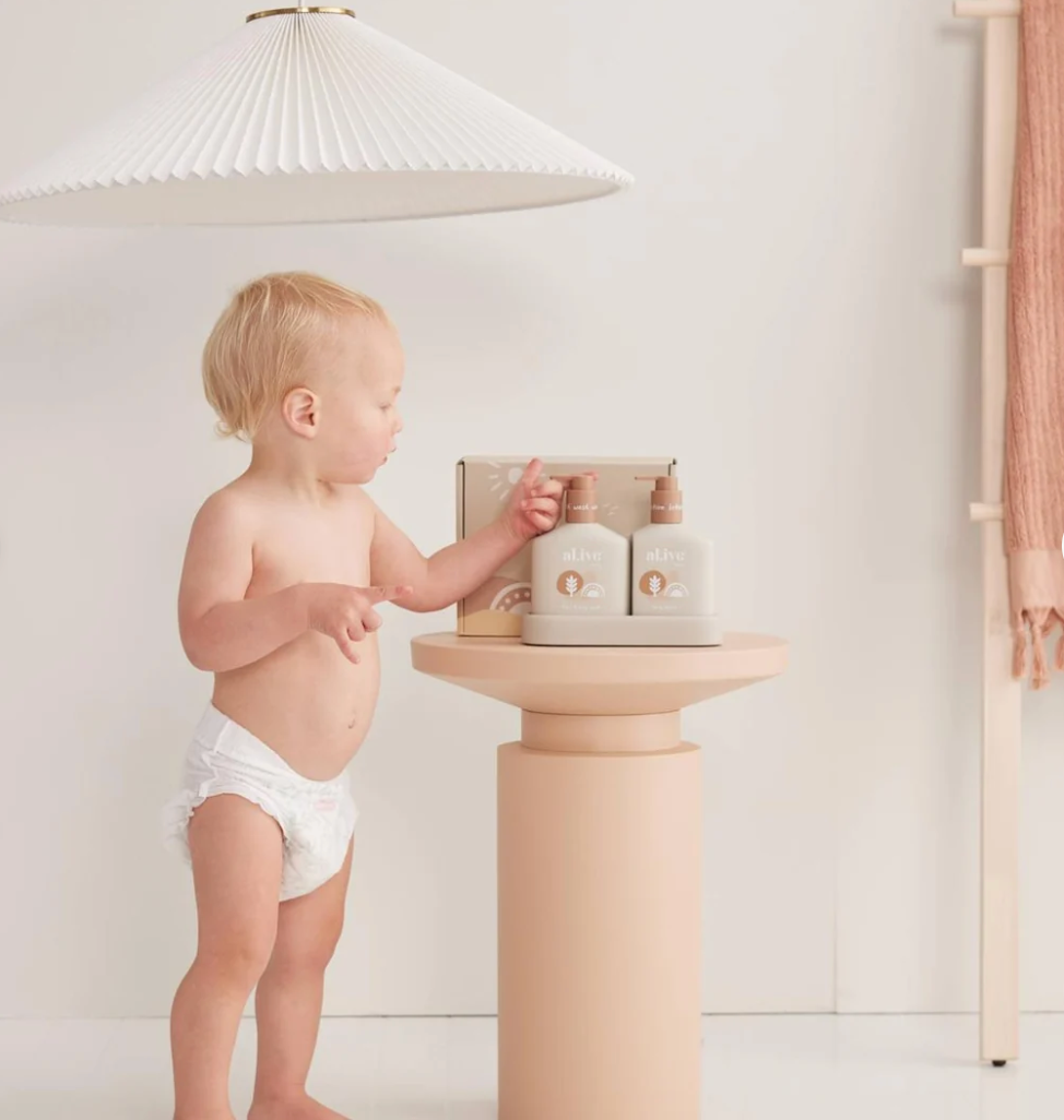 AL.IVE | BABY DUO OATMEAL | BABY HAIR & BODY WASH & LOTION