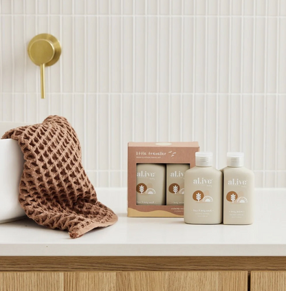 AL.IVE | LITTLE TRAVELER | BABY WASH & LOTION SET