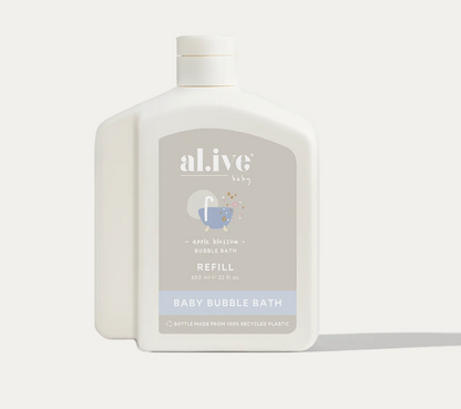 AL.IVE | BABY BUBBLE BATH REFILL | APPLE BLOSSOM 650ML