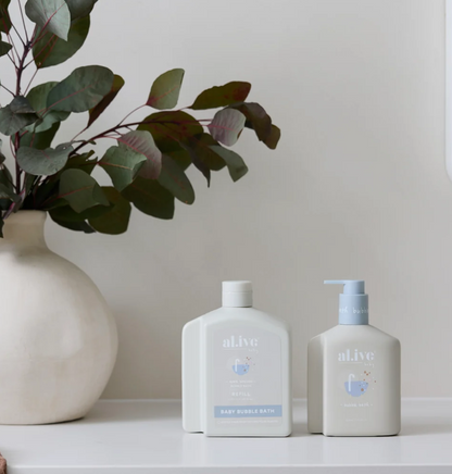 AL.IVE | BABY BUBBLE BATH REFILL | APPLE BLOSSOM 650ML