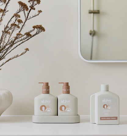 AL.IVE | BABY BODY WASH REFILL | OATMEAL 650ML