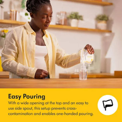 MEDELA EASY POUR BREAST MILK STORAGE BAGS X50