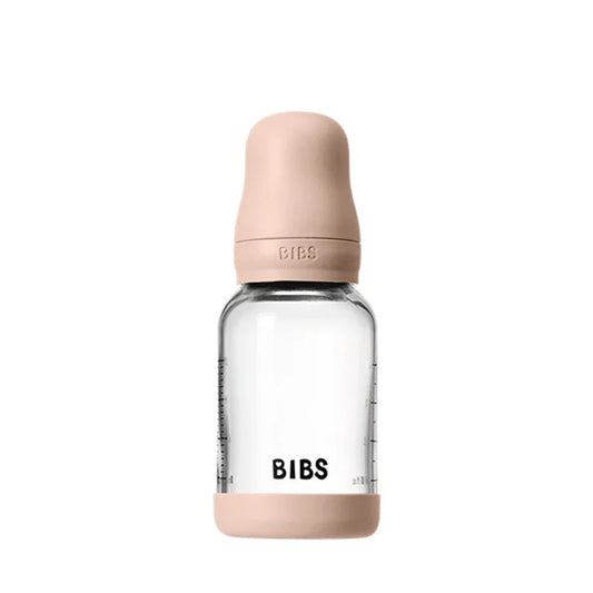 BIBS BOTTLE GLASS - 120ml BLUSH