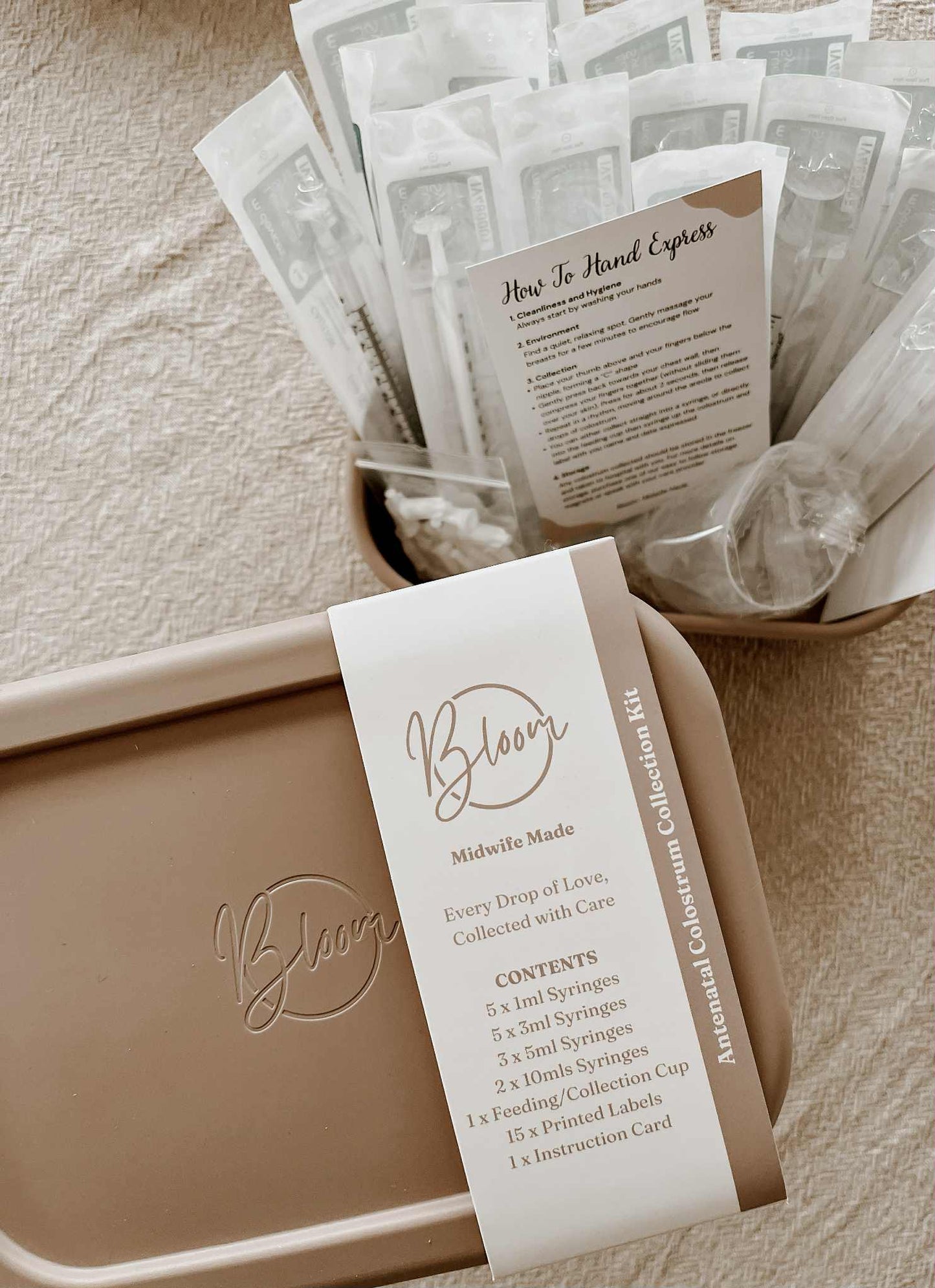 BLOOM MIDWIFE MADE - COLOSTRUM KITS