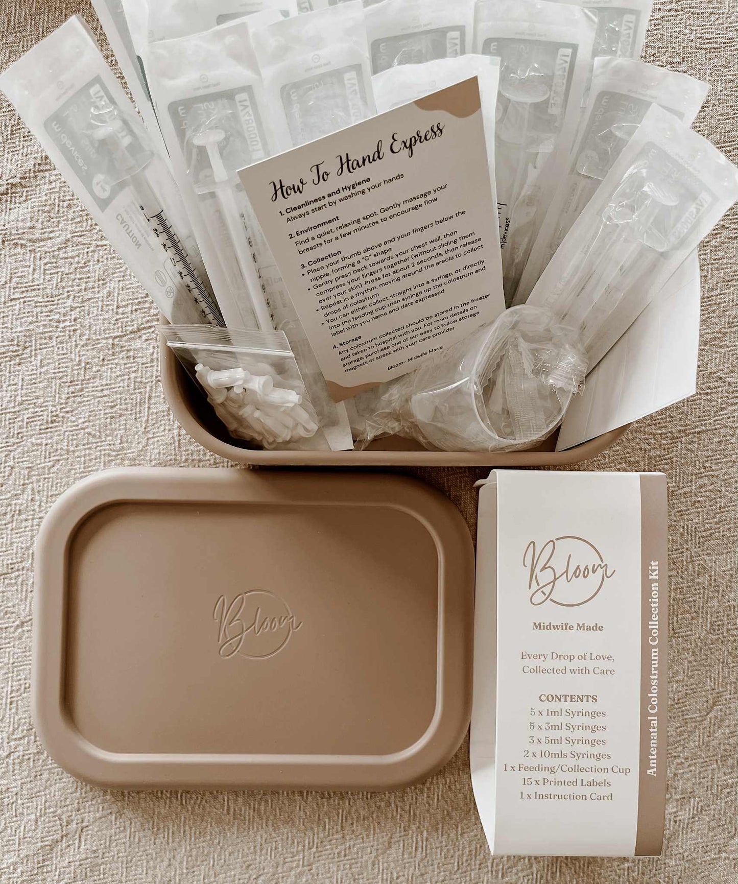 BLOOM MIDWIFE MADE - COLOSTRUM KITS