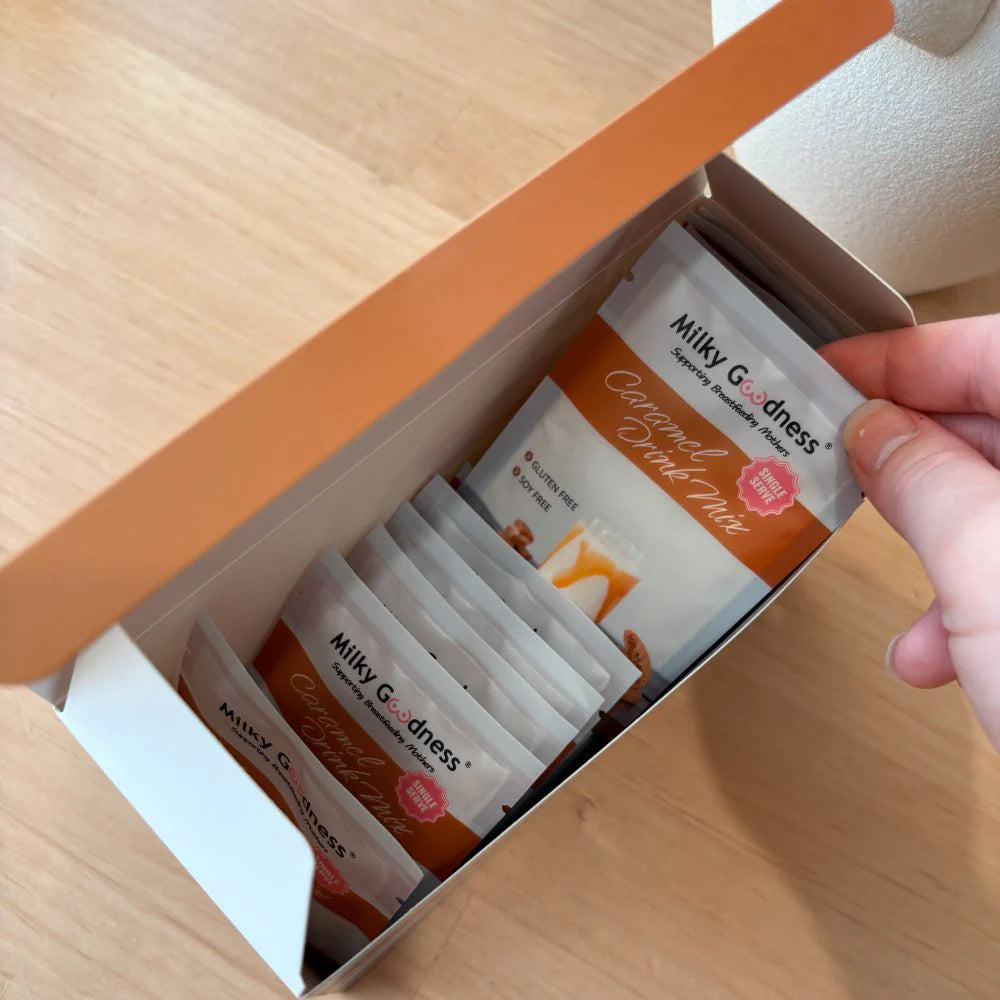 Lactation Caramel Drink – Single Serve 20 Pack
