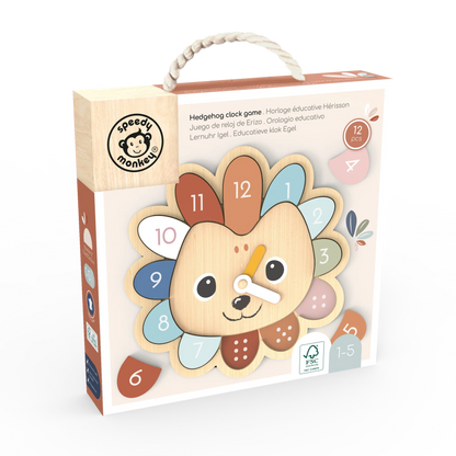 Educational Clock - Hedgehog Game