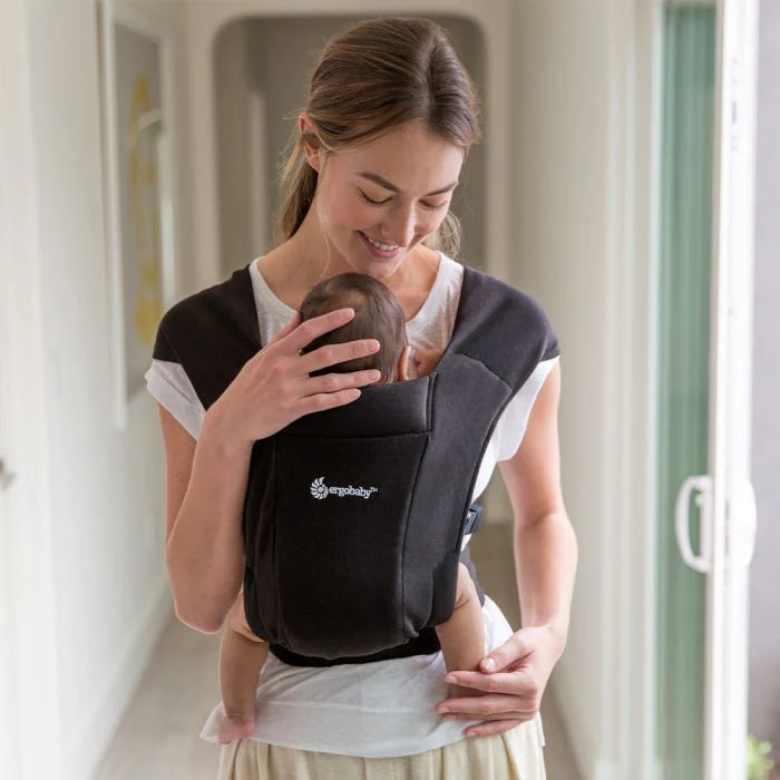 ERGOBABY EMBRACE CARRIER- PURE BLACK