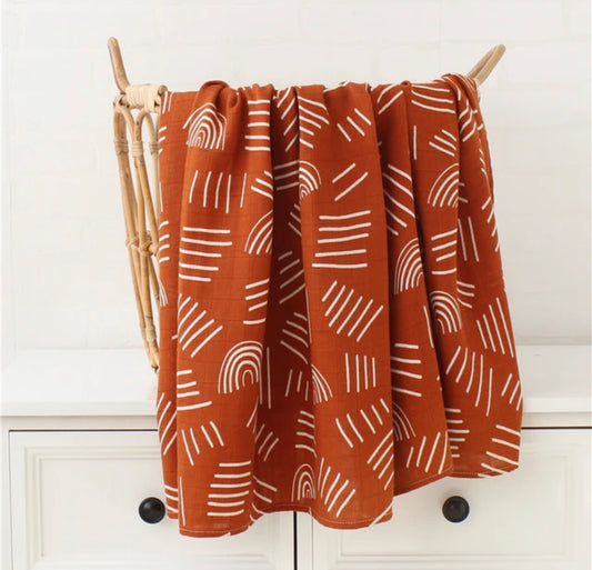 SWADDLE WRAP - RUST