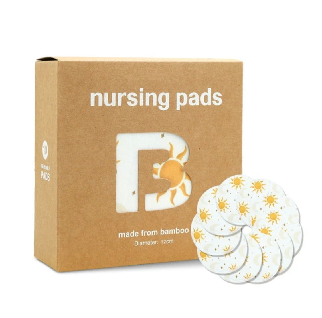 BAMBOO NURSING PADS 5 PACK