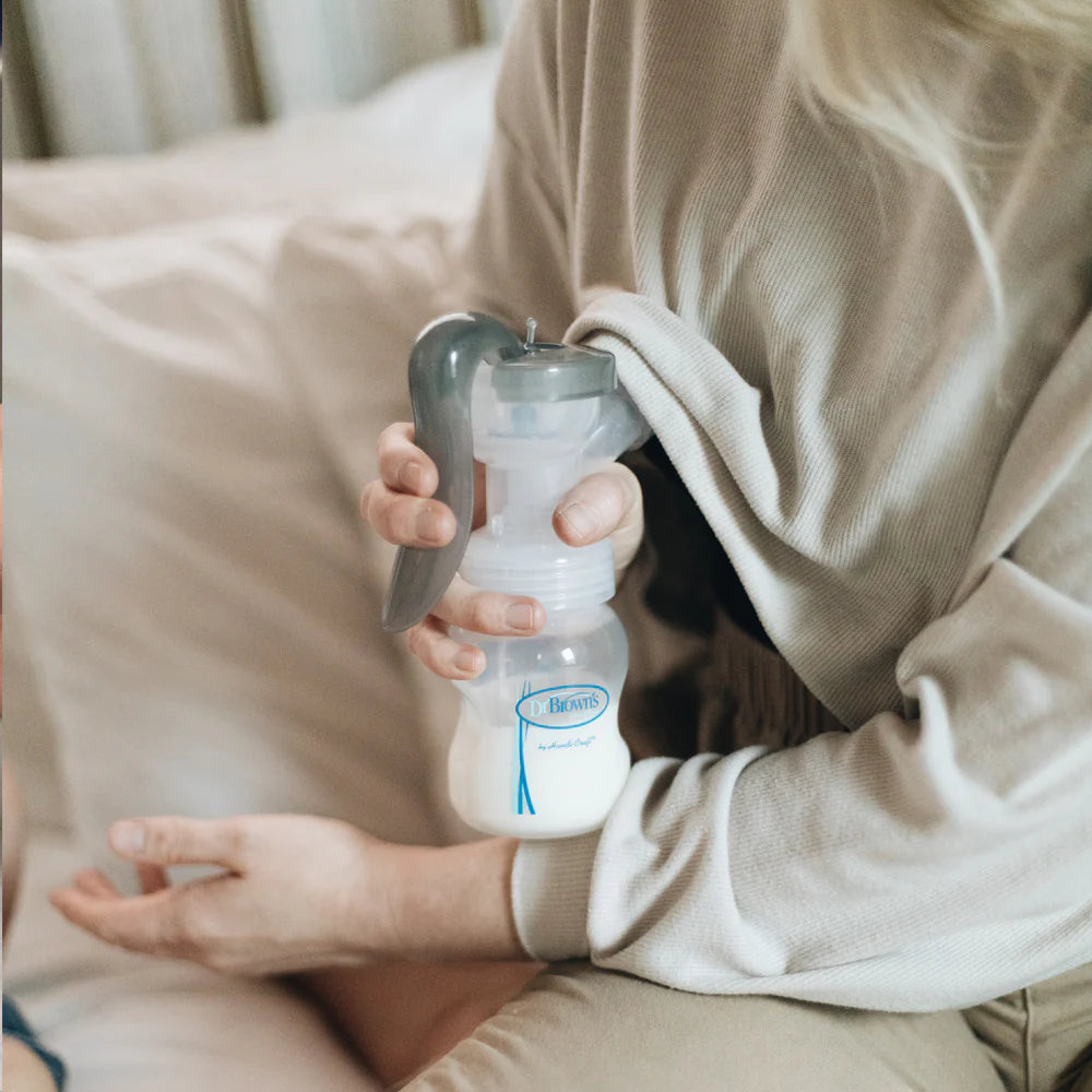 Dr Brown's Manual Breast Pump with SoftShape™ Silicone Shield
