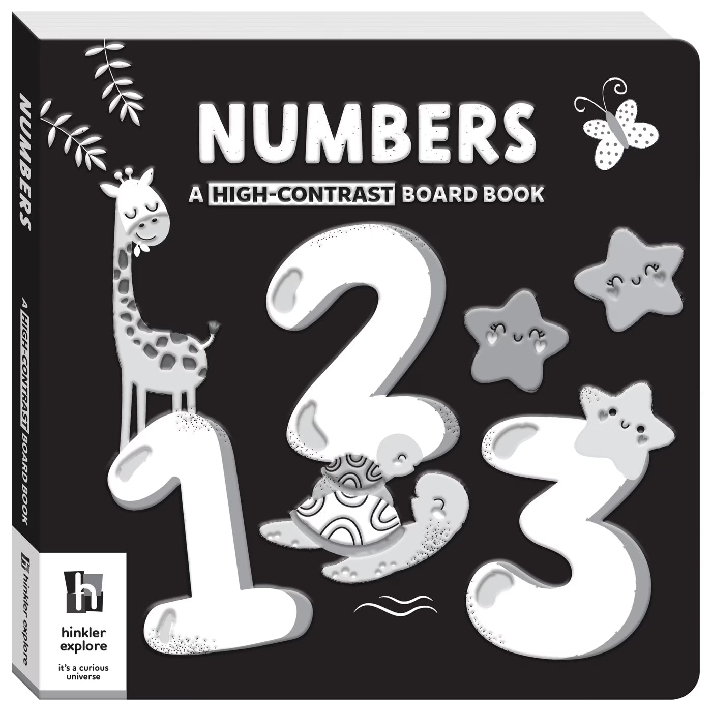 Numbers a High-Contrast Board Book