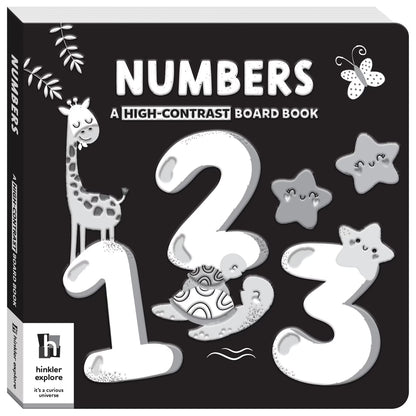 Numbers a High-Contrast Board Book