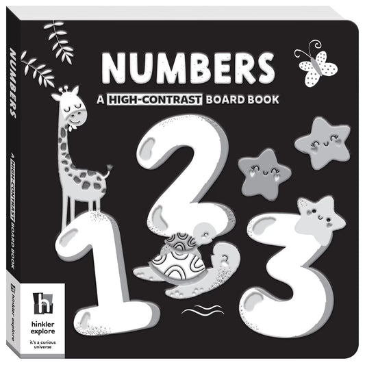 Numbers a High-Contrast Board Book