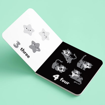 Numbers a High-Contrast Board Book