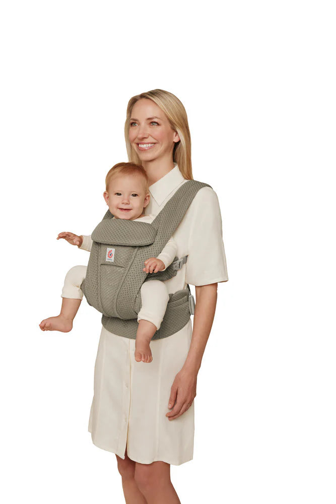 ERGOBABY OMNI DELUXE MESH CARRIER- SOFT OLIVE