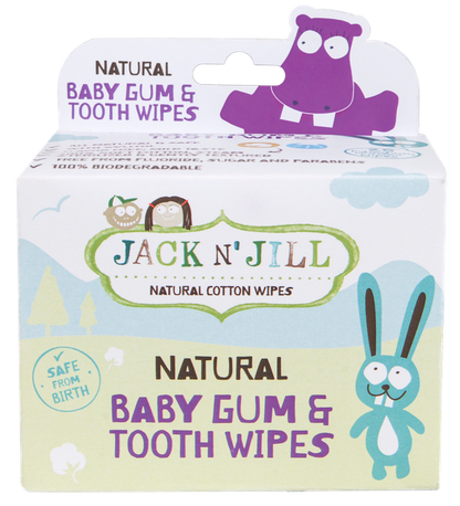 JACK 'N' JILL BABY GUM & TOOTH WIPES