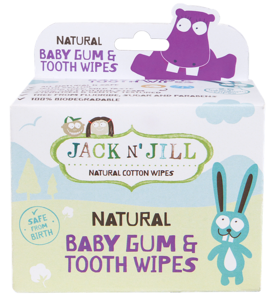 JACK 'N' JILL BABY GUM & TOOTH WIPES