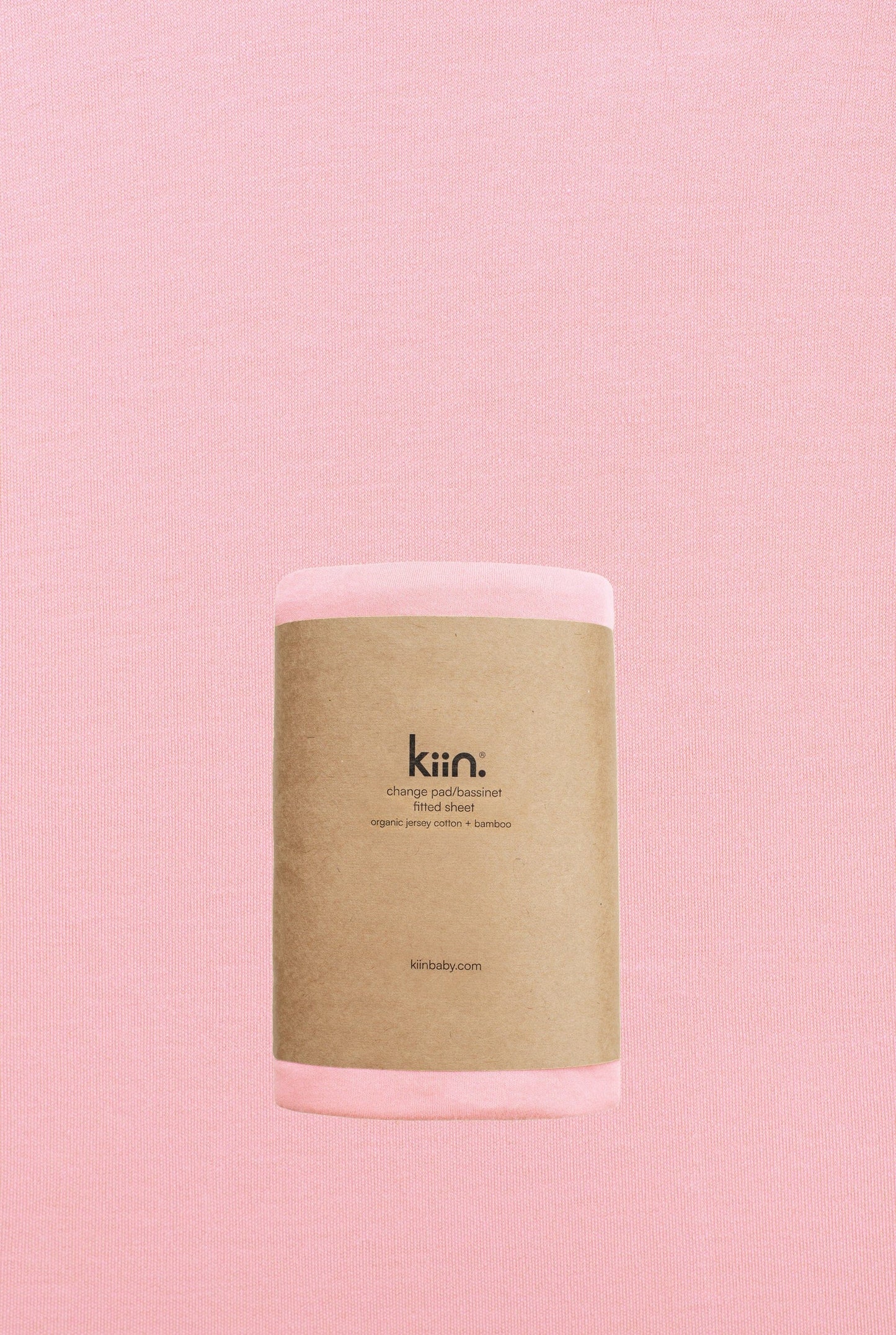 Kiin - Organic Change Pad/Bassinet Sheet - Peony