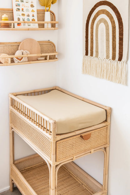 Kiin - Organic Change Pad/Bassinet Sheet - Oat