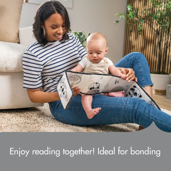 Tiny Love Black & White Decor Double Sided Book