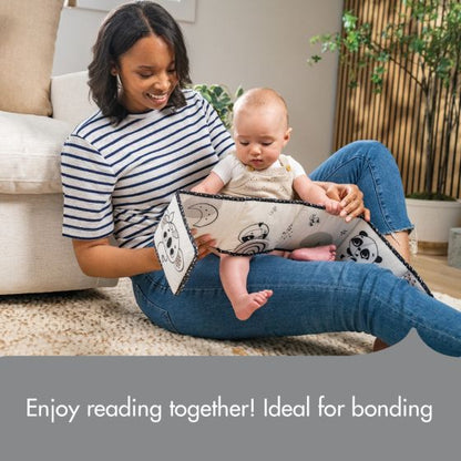 Tiny Love Black & White Decor Double Sided Book