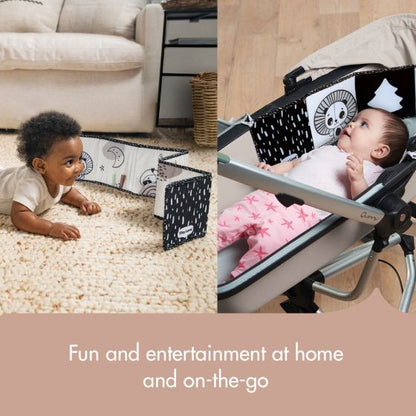 Tiny Love Black & White Decor Double Sided Book